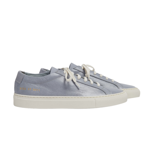 Powder Blue Nubuck Leather Achilles Sneakers (women)