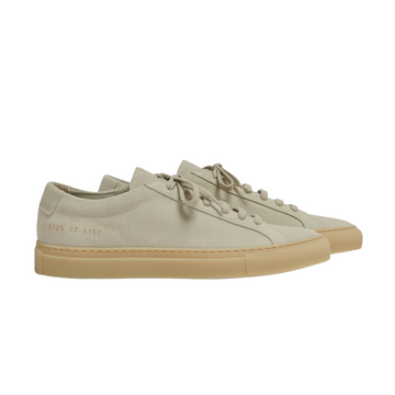 6125 Achilles in Suede with Gum Off White (women)