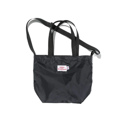 Mini Packable Tote Black x Black