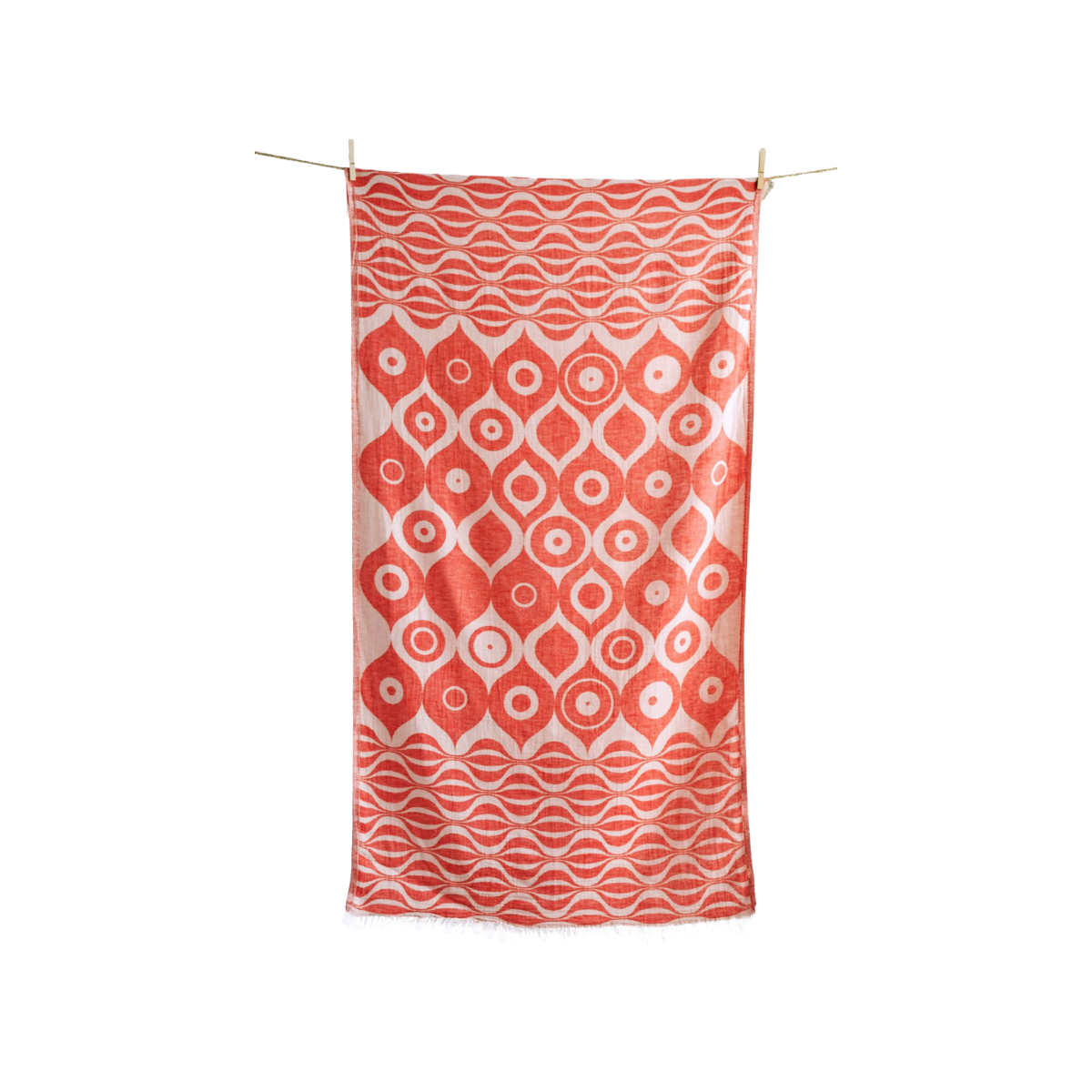 Beach Towel Frangokastello Red