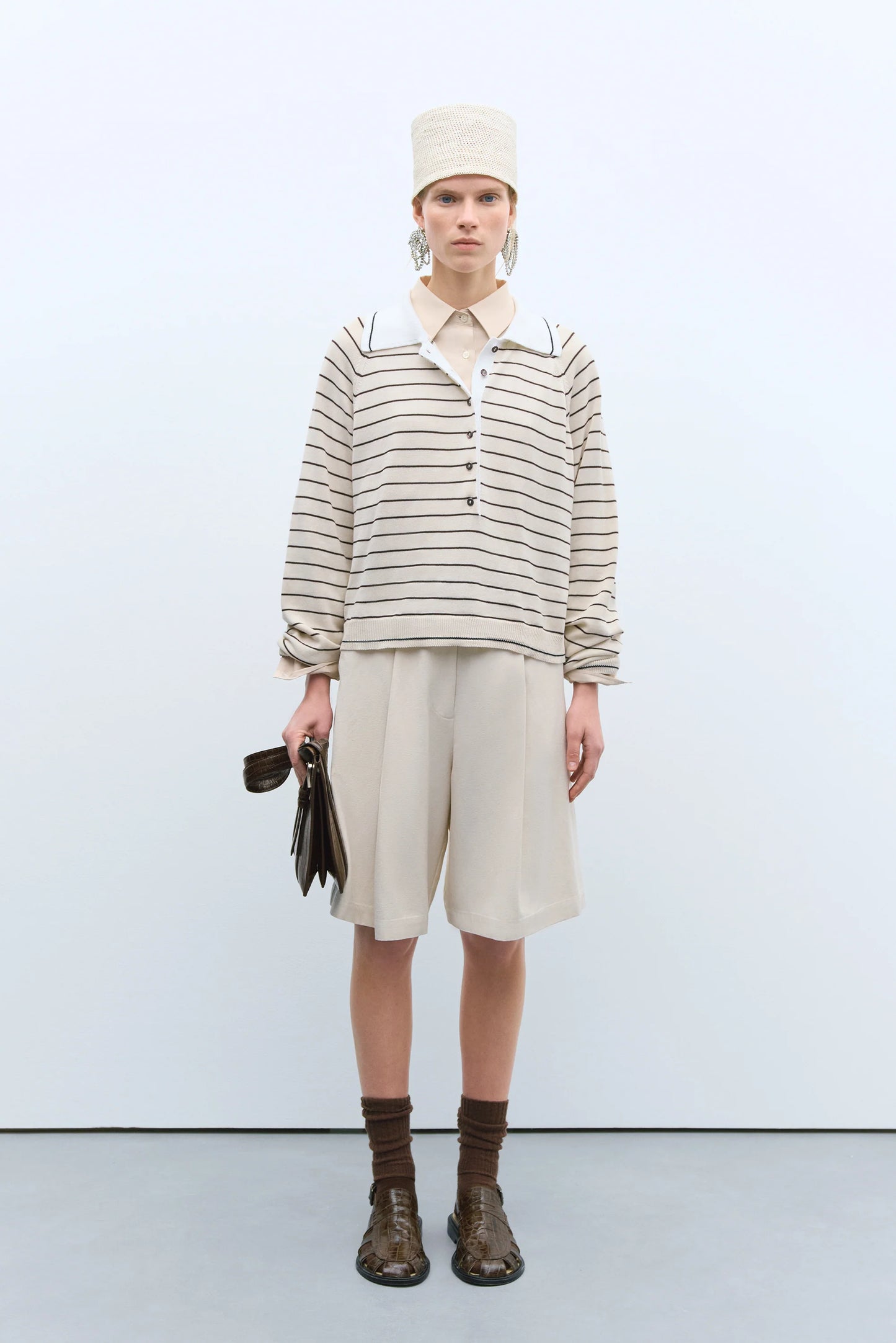 Organic Cotton Striped Polo