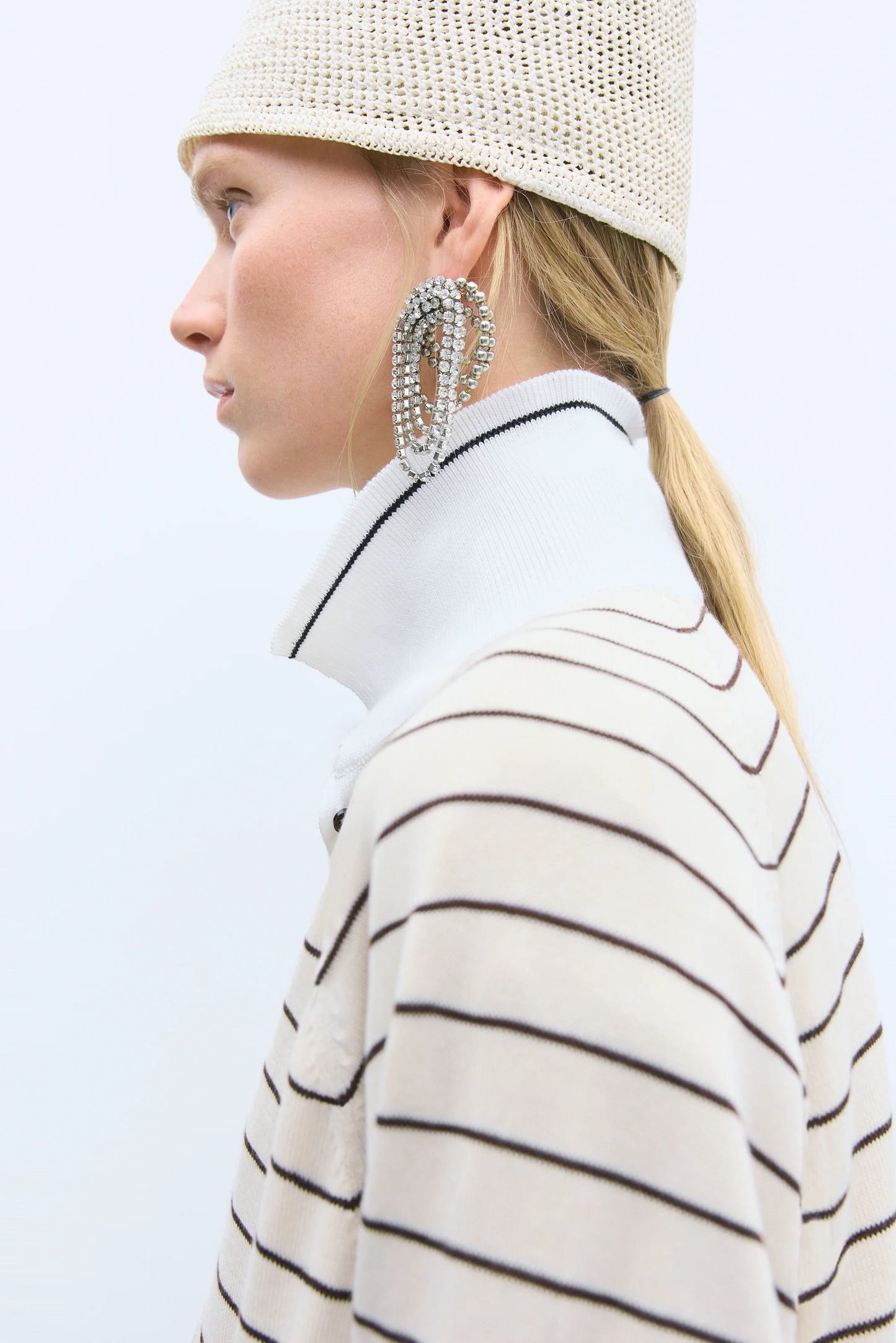 Organic Cotton Striped Polo