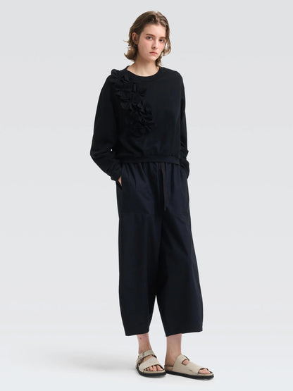 Cotton Jersey "Hibi" Top