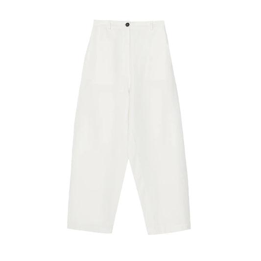 Cotton & Linen Curved Pants
