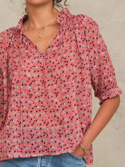 Darla Print L/S Top