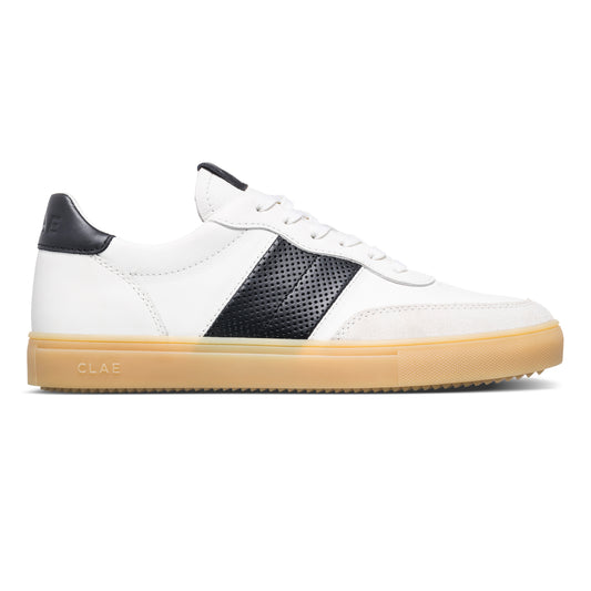 White Black Light Natural Gum Sneakers