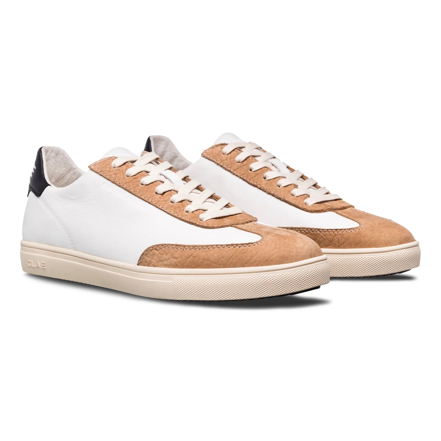 White Starfish Black Sneakers (unisex)