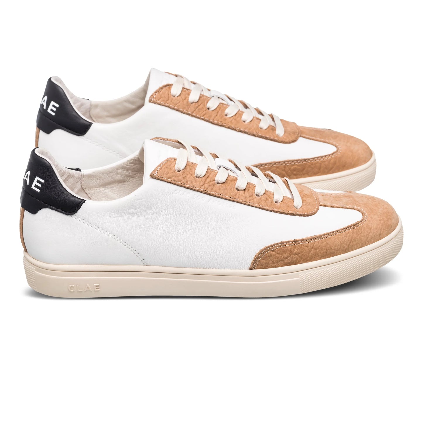 White Starfish Black Sneakers (unisex)