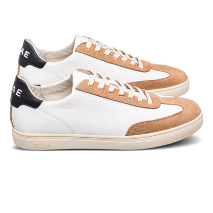 White Starfish Black Sneakers (unisex)