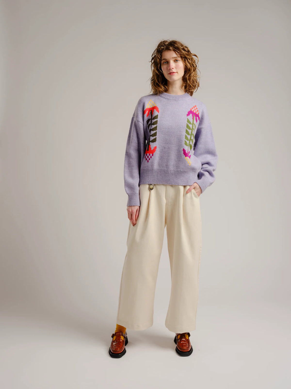 Cone Flower Sweater