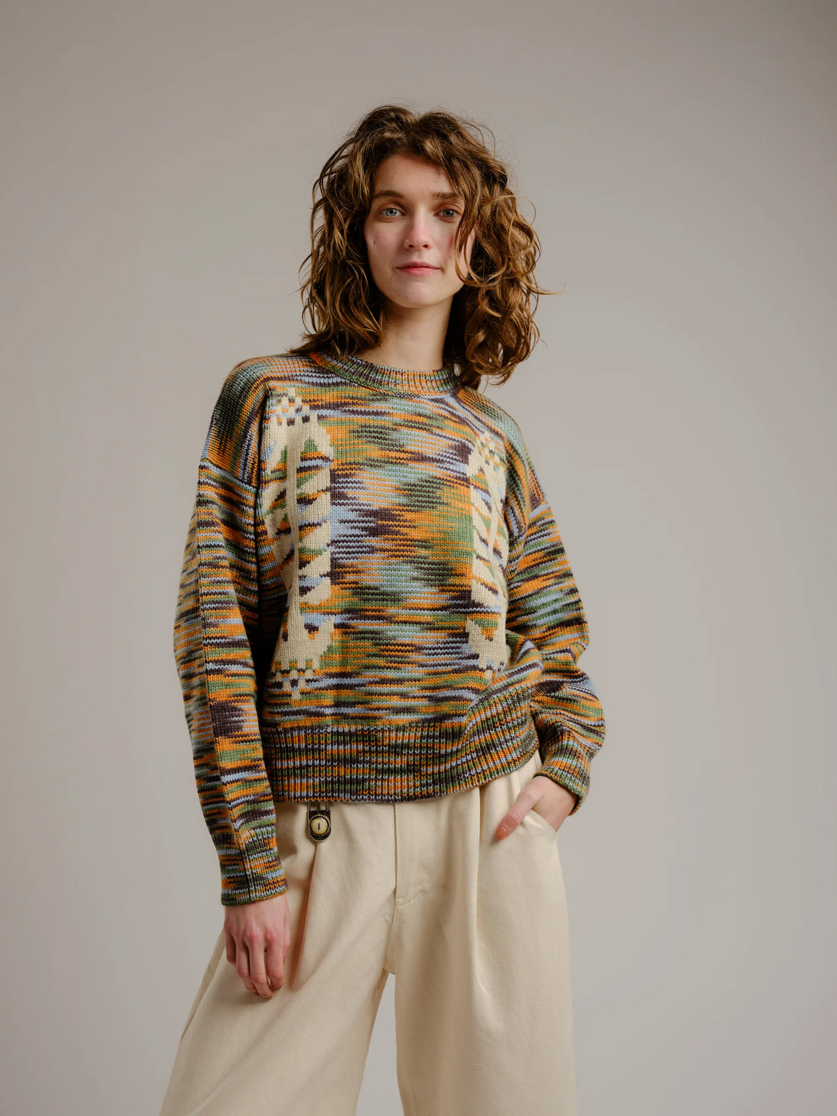 Cone Flower Sweater
