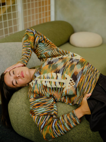 Cone Flower Sweater