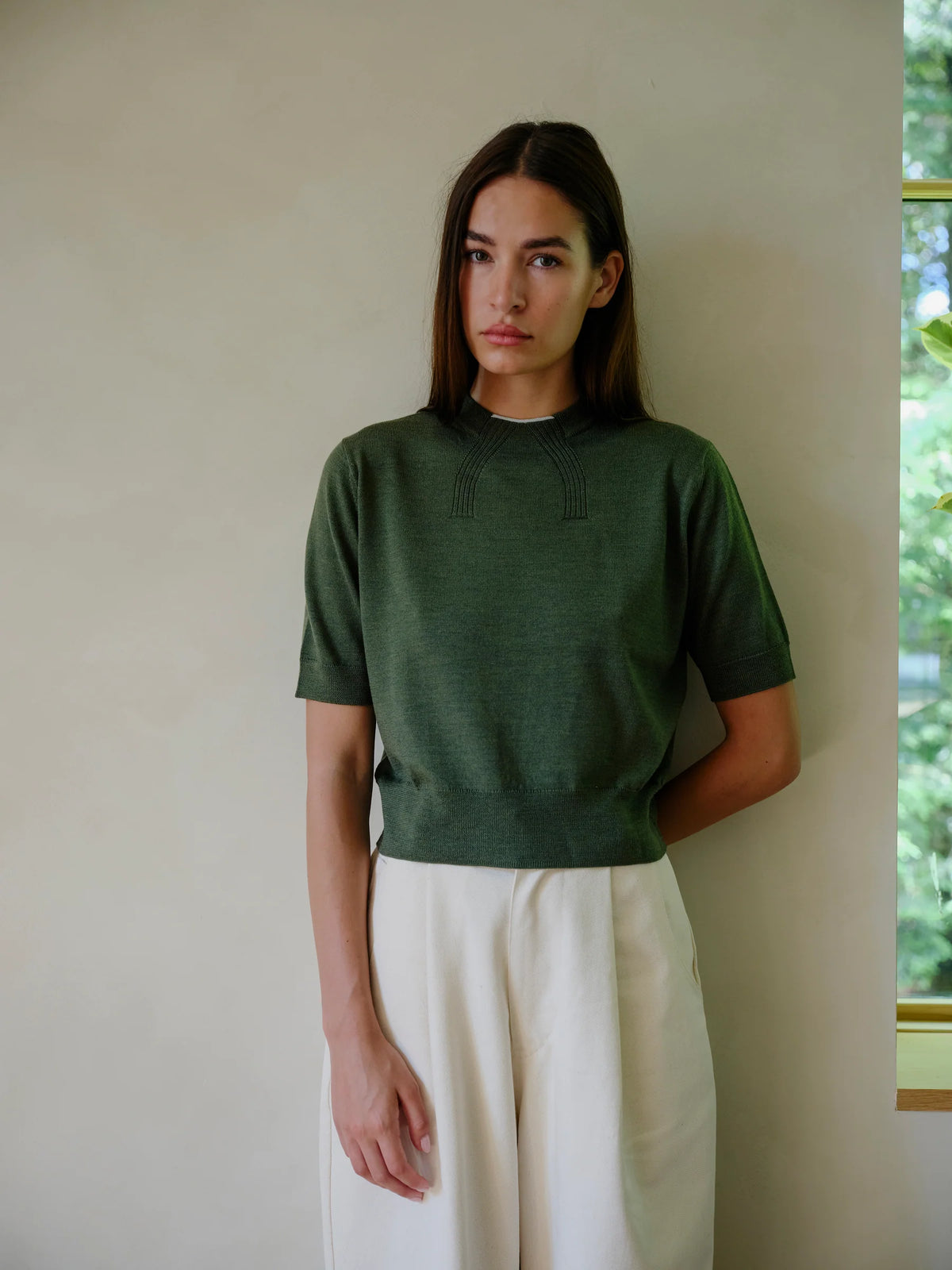 Peak Knit Tee