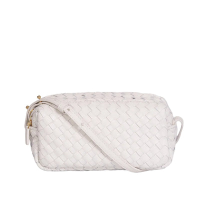 Mini Trousse Woven Leather