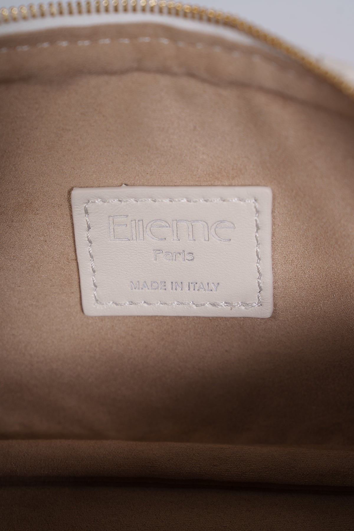Mini Trousse Woven Leather