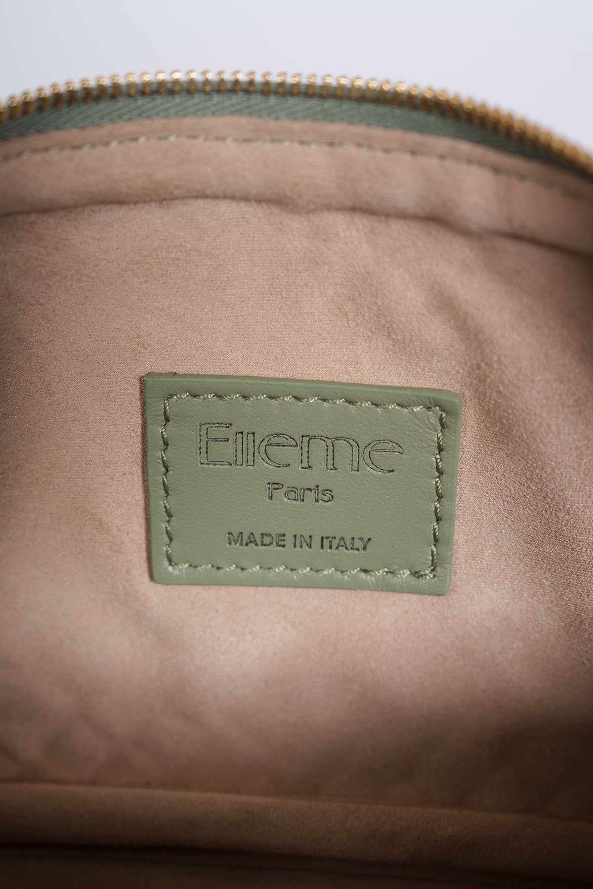Mini Trousse Woven Leather