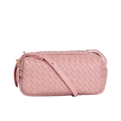 Mini Trousse Woven Leather