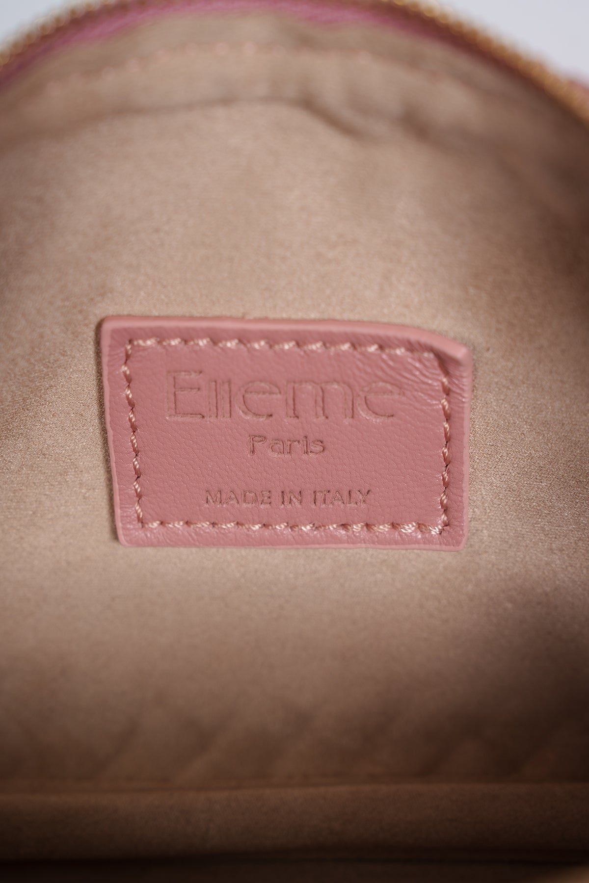 Mini Trousse Woven Leather