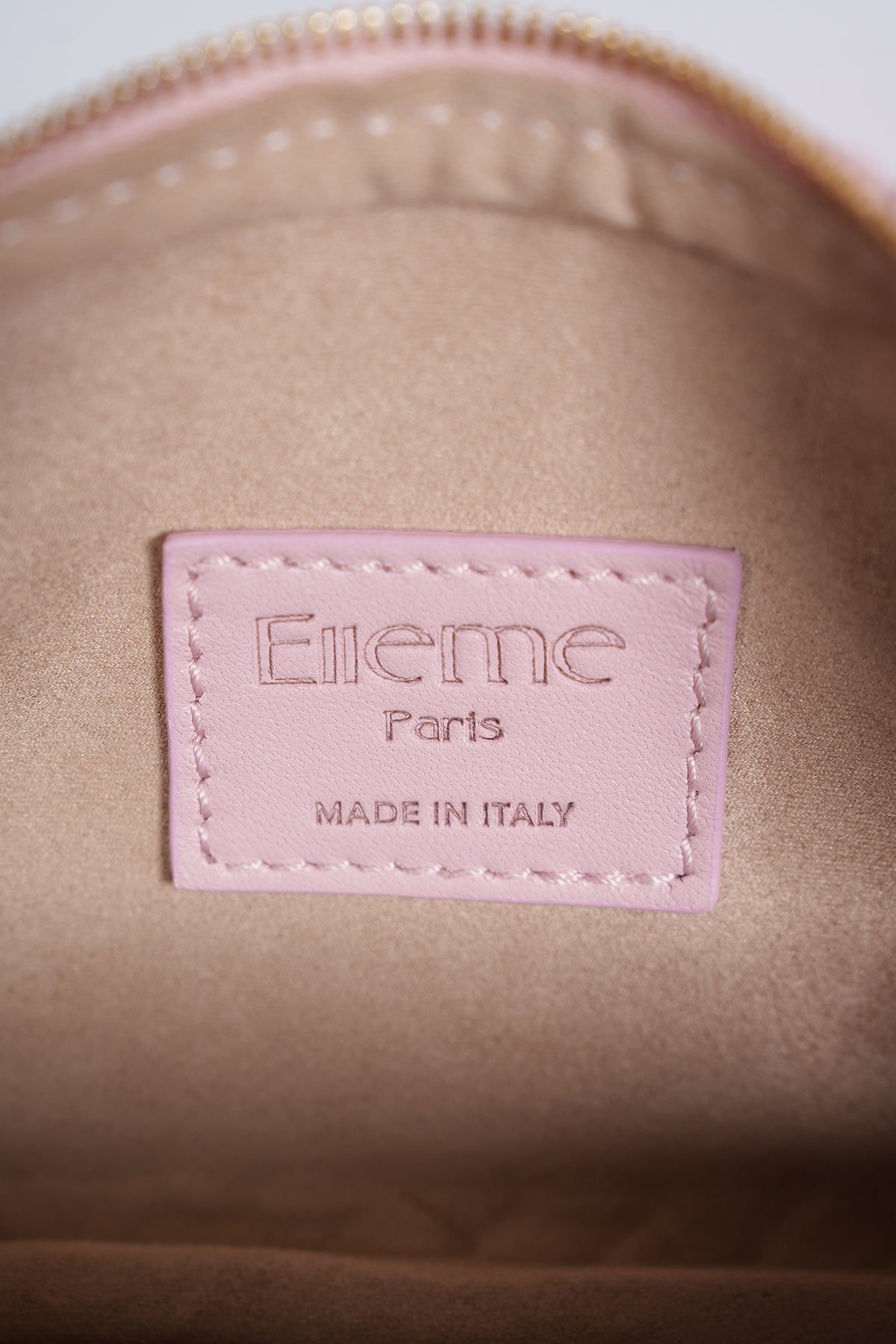 Mini Trousse Woven Leather