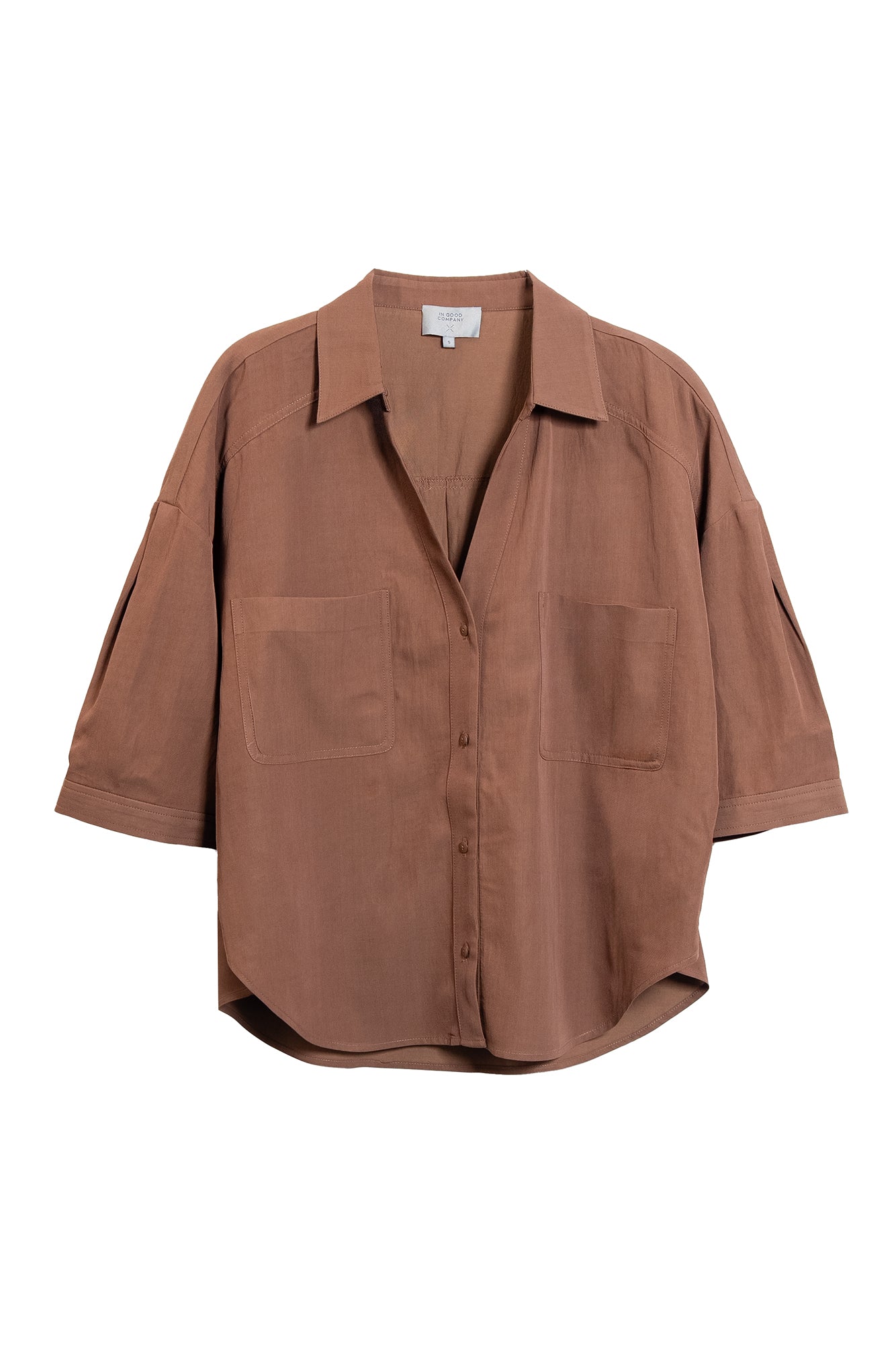 Cotton Rayon "Raschelle" Shirt