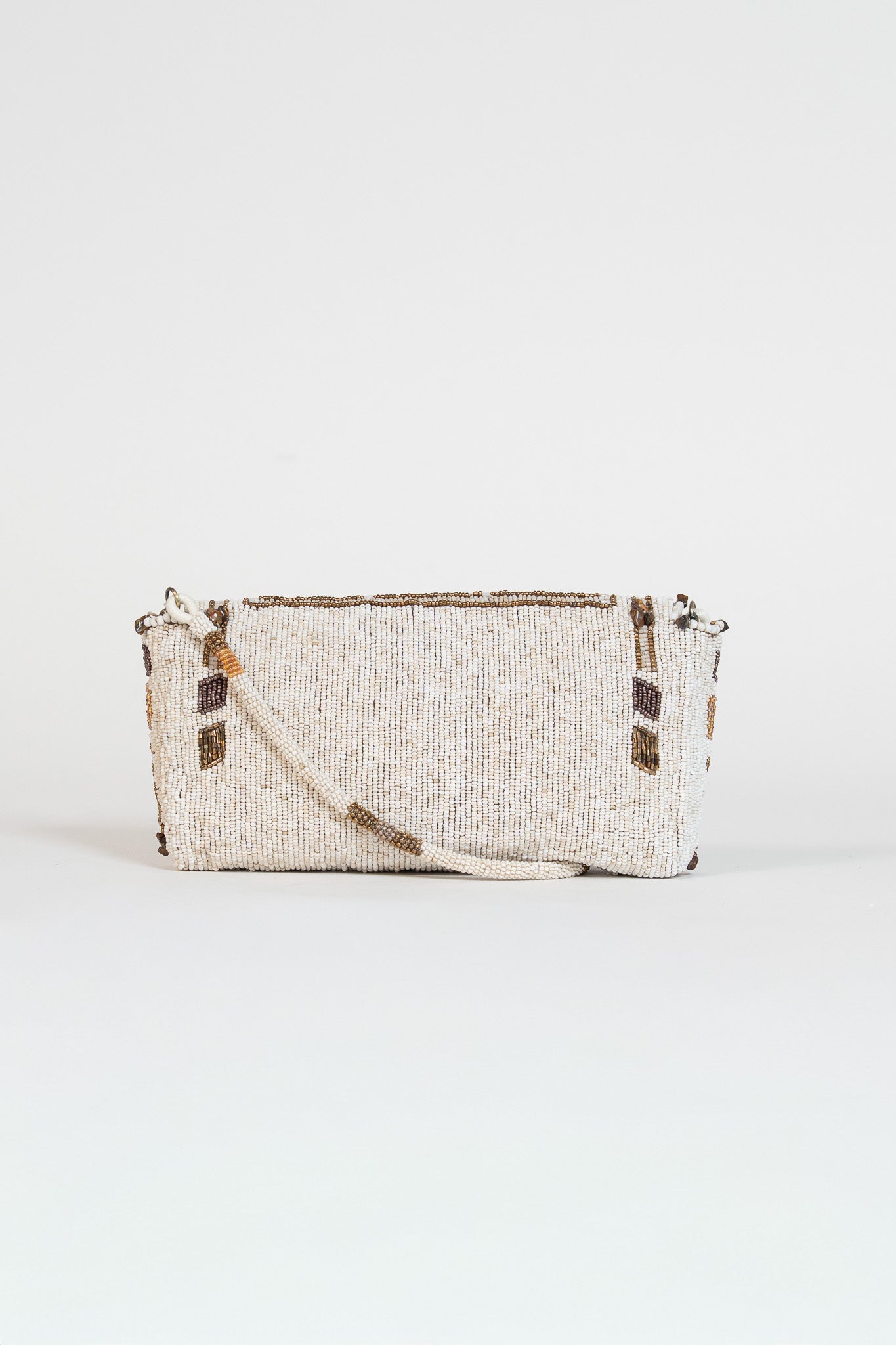 (CO) Loto - Cotton Clutch With Beads Embroidery