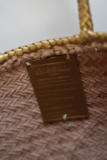 Small Grace Basket Woven Shoulder Bag