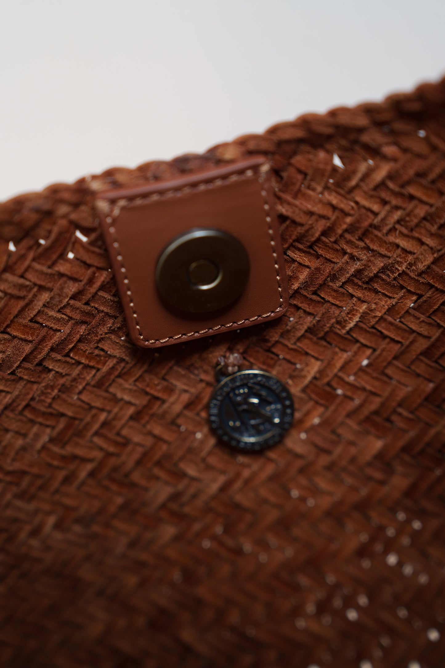 Nova Luna Woven Shoulder Bag