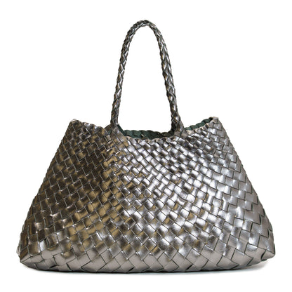Small Santa Croce Woven Shoulder Bag