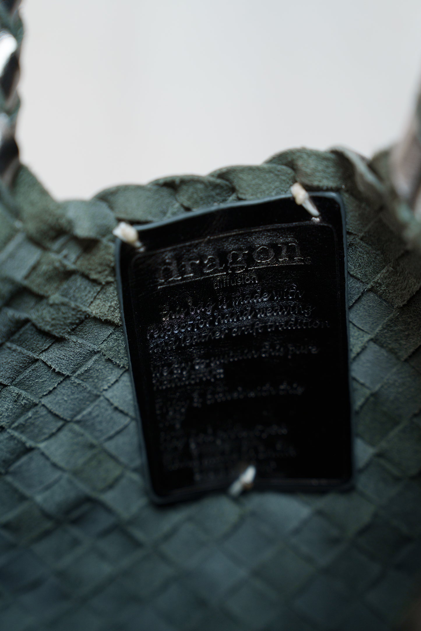 Small Santa Croce Woven Shoulder Bag
