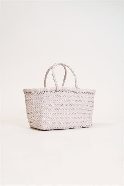 Small Bamboo Triple Jump Woven Shoulder Bag