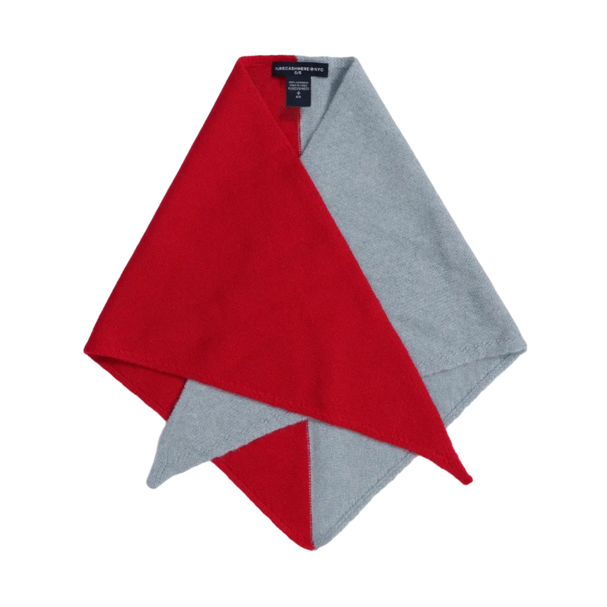 Colorblock Triangle Scarf