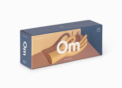Om Meditation Hand Incense Holder