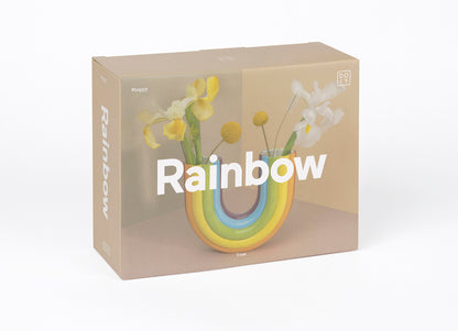 Vase M Rainbow Double