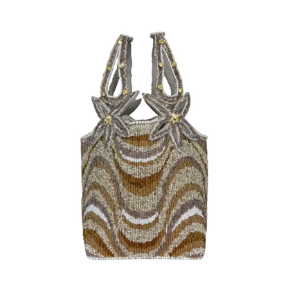 Dalawella - Cotton Bag With Beads Embroidery