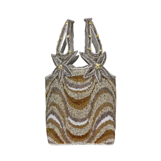 Dalawella - Cotton Bag With Beads Embroidery