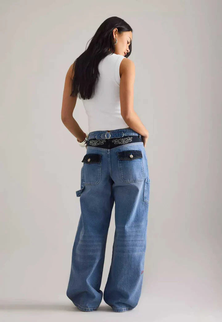 Drew Jean - Lapis Wash