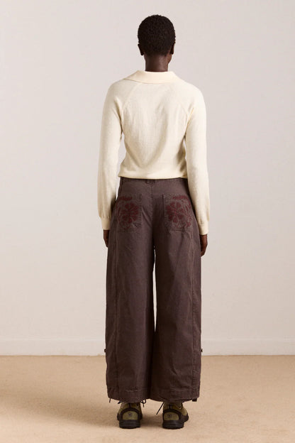 Mika Trousers with Embroidery