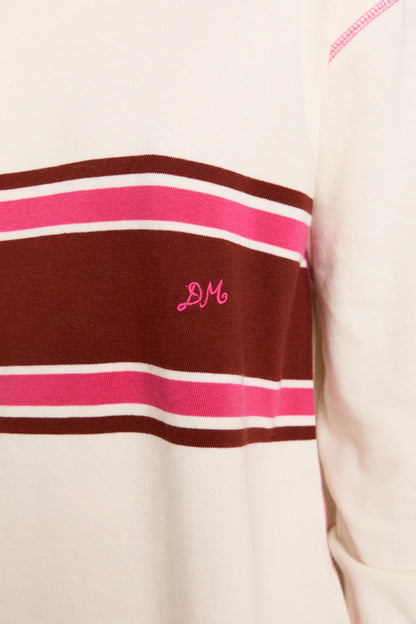 Olina Placement Stripe Rugby