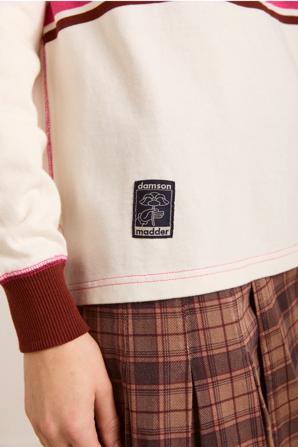 Olina Placement Stripe Rugby