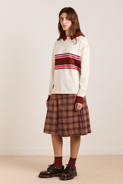 Olina Placement Stripe Rugby