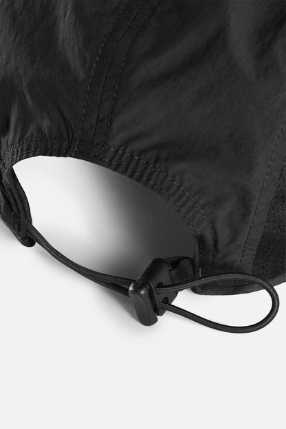 Nylon Paneled Mesh Hat