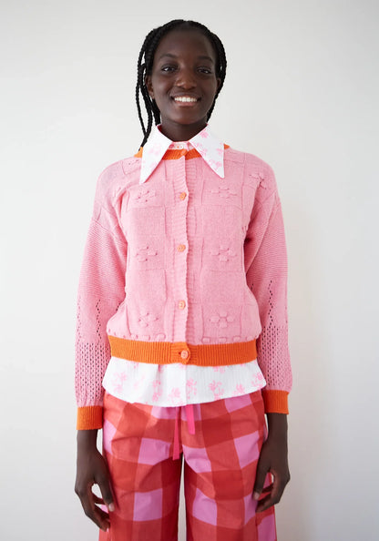 Vespre Rosa Jersey Cardigan