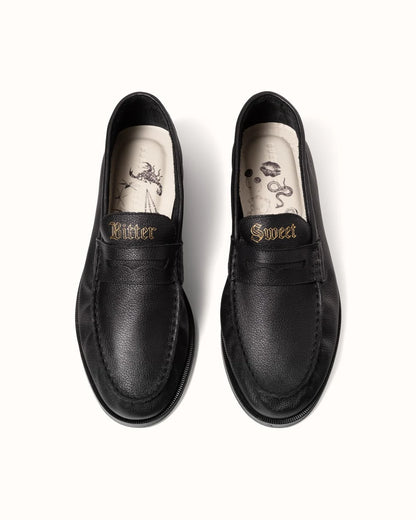 Ezra Bitter Sweet Ruched Loafer