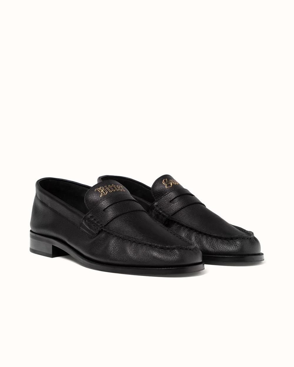 Ezra Bitter Sweet Ruched Loafer