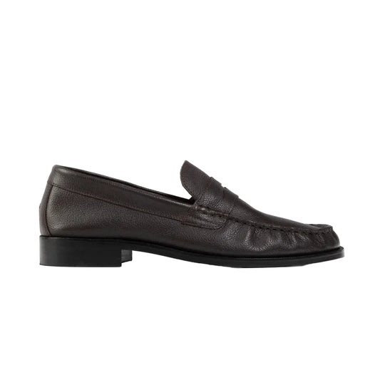Ezra Brown Pebble Ruched Loafer