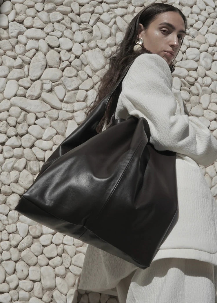 Black XL Oversize Shopper Bag