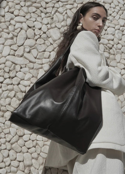 XL Oversize Shopper Braun