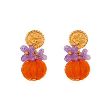 Orange Earrings