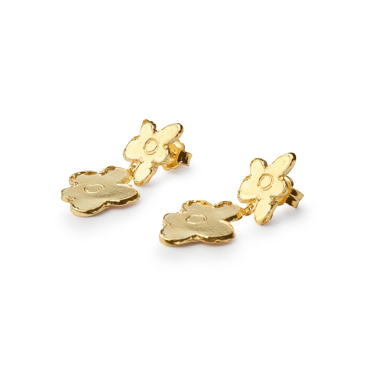 Carmela Earrings Goldplated Silver