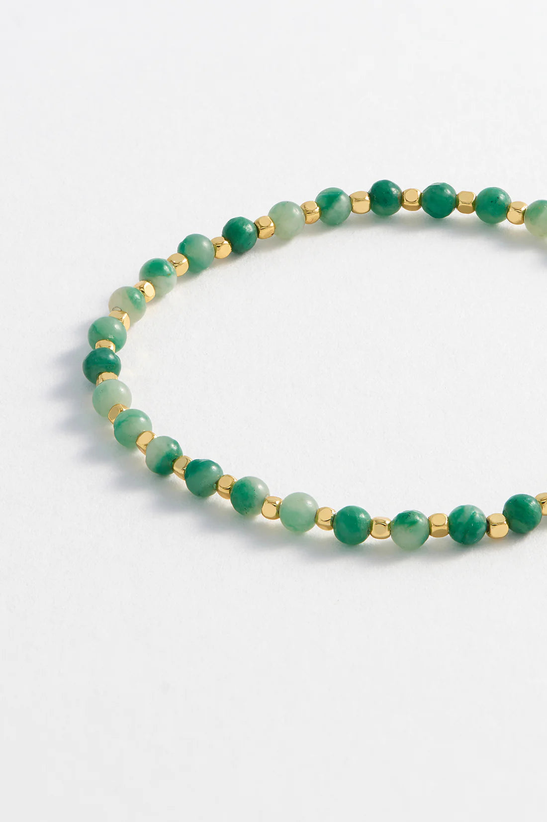 Gemstone Amelia Bracelet - Green Quartz